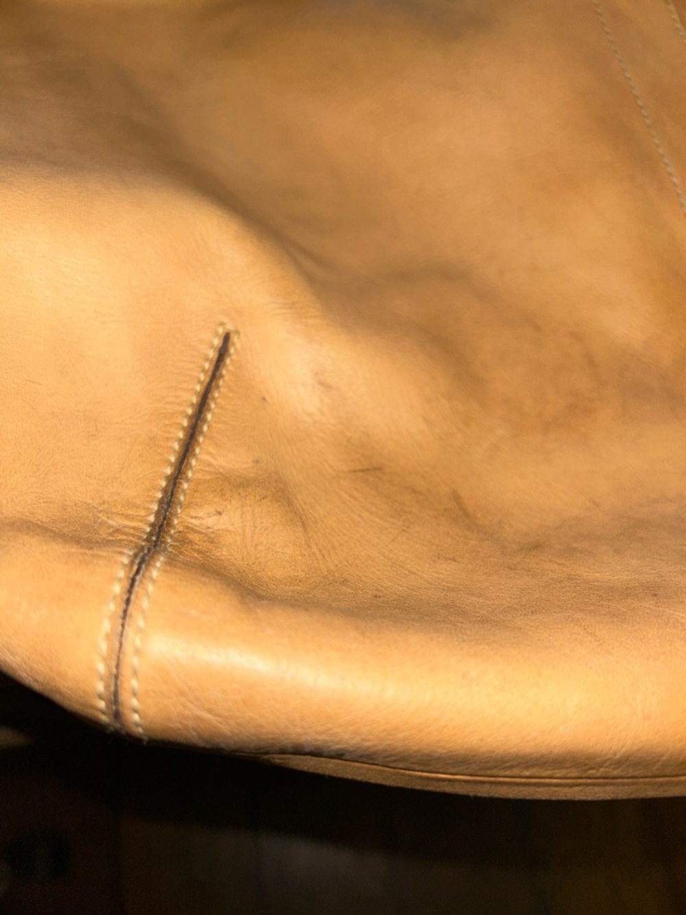 Coach Leather Shoulder Hobo Bag in Tan - Picture 13 of 14